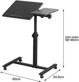 Laptop Stand Table Height Adjustable Workstation Standing Desk