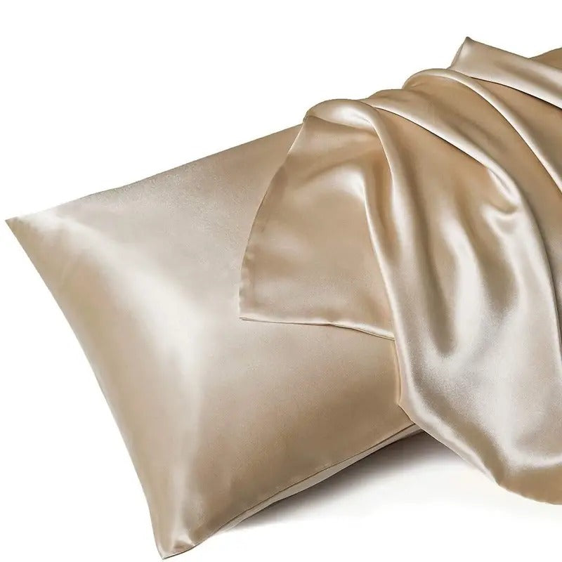 Silk Satin Pillowcase for Hair and Skin Set of 2, 50 * 75CM