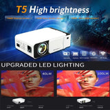 T5 100ANSI Lumens 480P Smart Android Projector