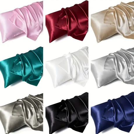 Satin Silk Pillowcase for Hair and Skin 50x75cm