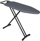 Ironing Board with Heat Resistant Cover, Large Adjustable Height Folding Ironing Board