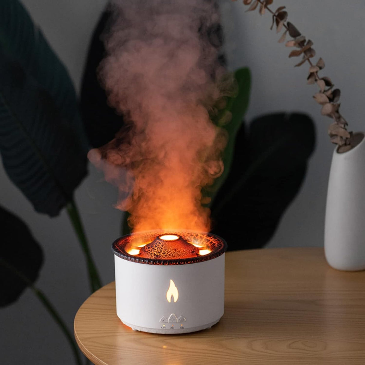 Volcano Humidifier Aromatherapy Essential Oil Diffusers 360ML,Air Diffuser/Humidifier