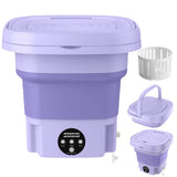 Portable Washing Machine -Portable Washer Washing Machine with Drain Basket for Travelling, Camping, Apartment, Dorm