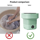 Portable Washing Machine -Portable Washer Washing Machine with Drain Basket for Travelling, Camping, Apartment, Dorm