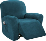 Recliner Sofa Covers Velvet Stretch Reclining Couch Covers