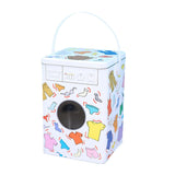 Washing machine themed powder/laundry detergent  storage container