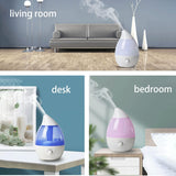 Essential Oil Diffuser, Ultrasonic Humidifier 2.6l Ultrasonic Aroma Air Humidifier