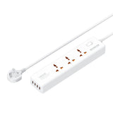 Vidvie 4 USB Power Extension Strip wall Plug Charger