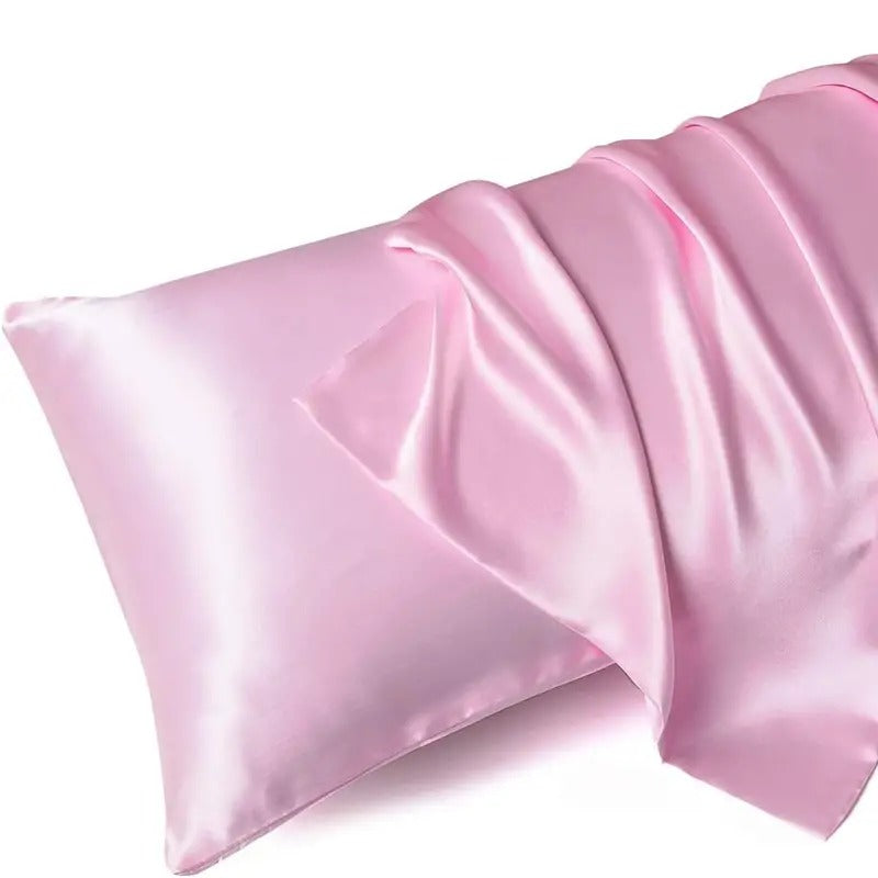 Silk Satin Pillowcase for Hair and Skin Set of 2, 50 * 75CM