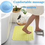 Shower Bathroom Mat Non Slip,Machine Washable, Extra Long Bathtub Mats