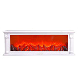 Artificial Fireplace with Realistic Log Wood Burning Flame Simulation Effect for Decoration