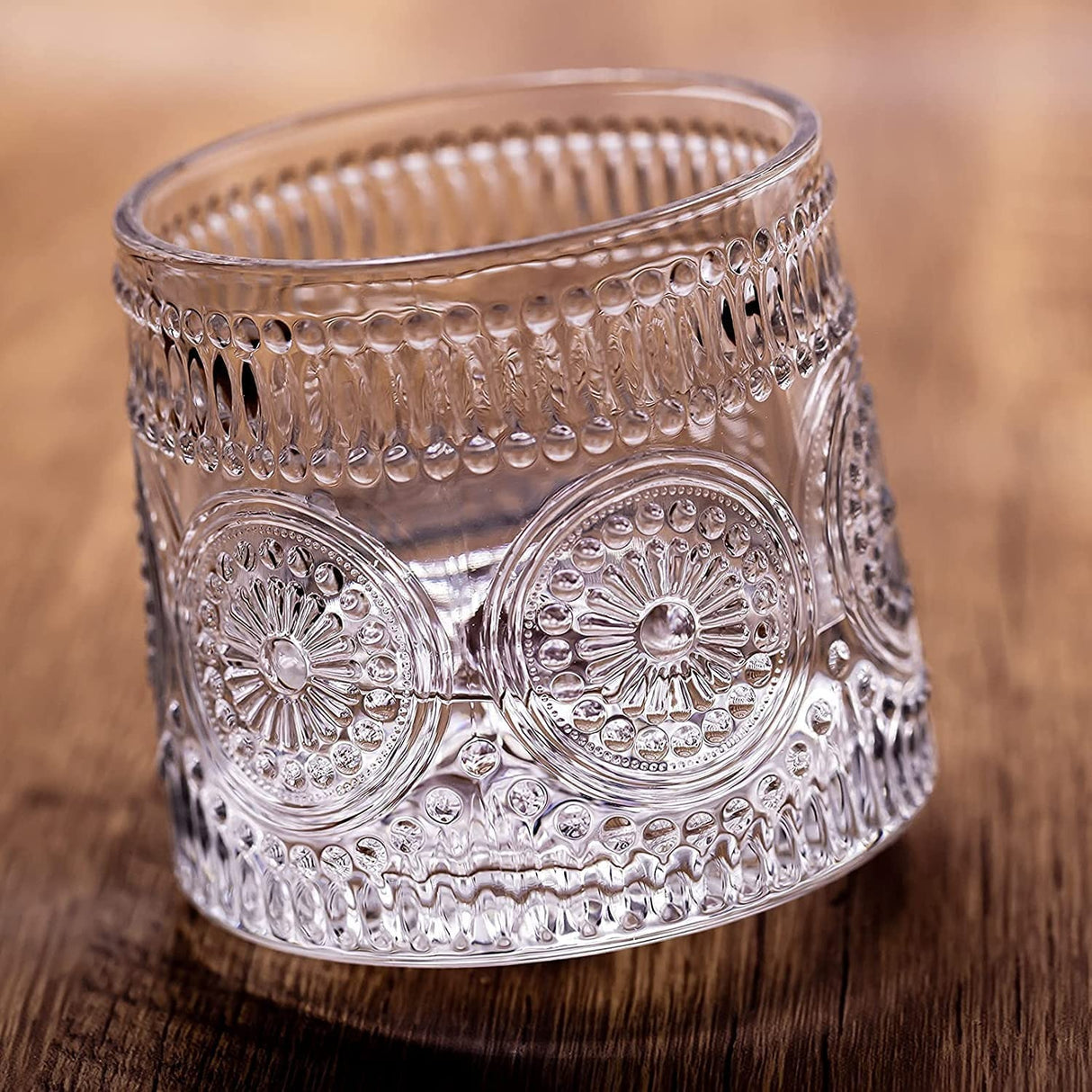 Rotating Spinning Whiskey Glasses