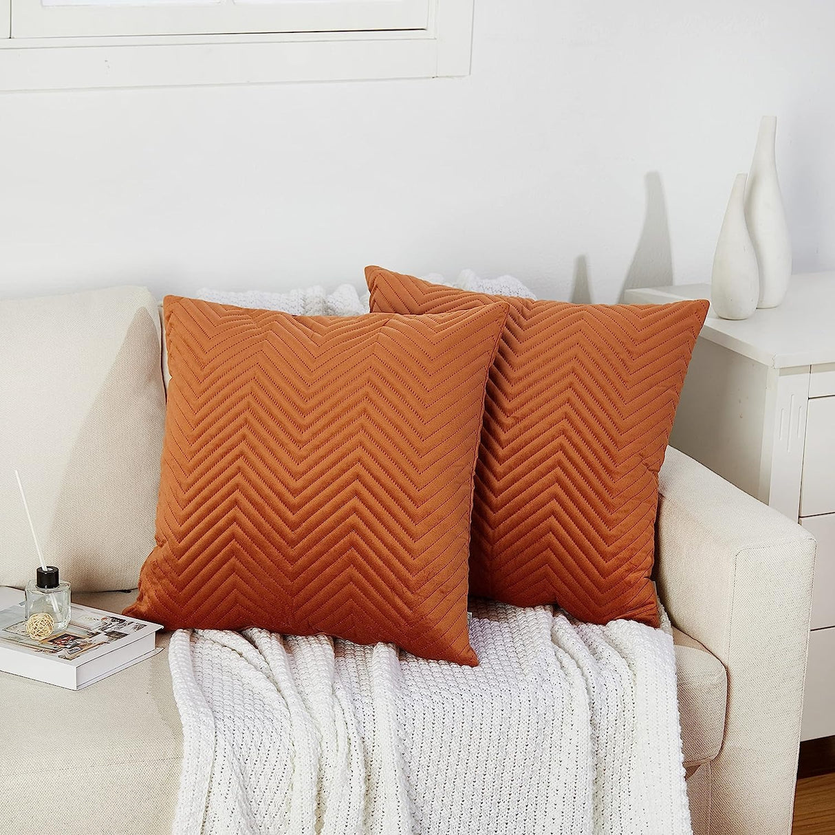 Square Throw Pillow Covers 18x18