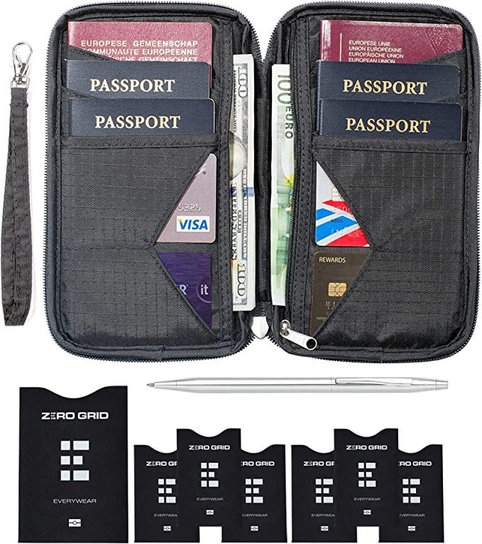 Travel Wallet & Family Passport Holder