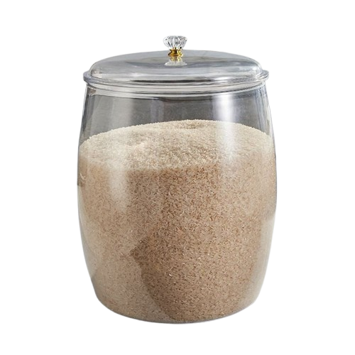 Airtight transparent cereal / candy storage container
