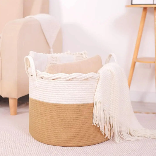 Woven Storage Baskets Laundry bags
