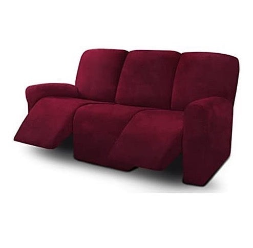 Velvet Recliner Sofa Covers Stretch Reclining Couch Covers