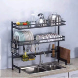 Double Layer Over the Sink Stand Dish Rack