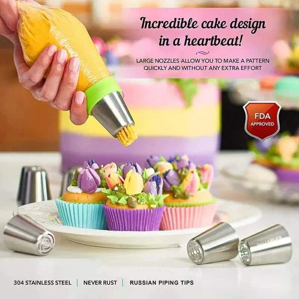 Cake decorating set