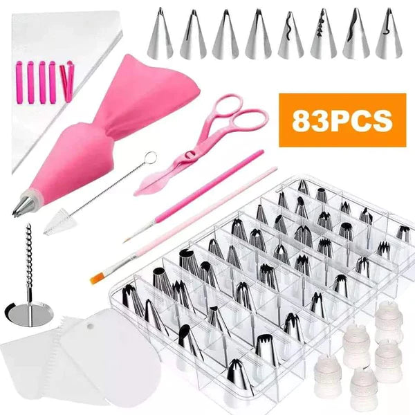 Cake decorating set