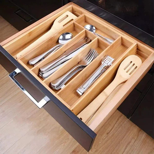 Expandable drawer cutlery Organizer