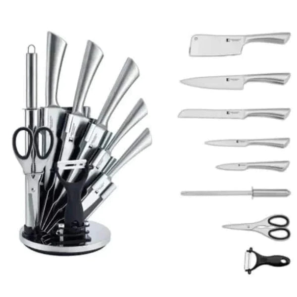 9 in 1 Kitchen knives set