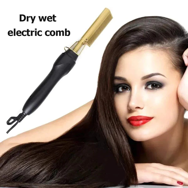 Electric Hot Comb & Curling tool