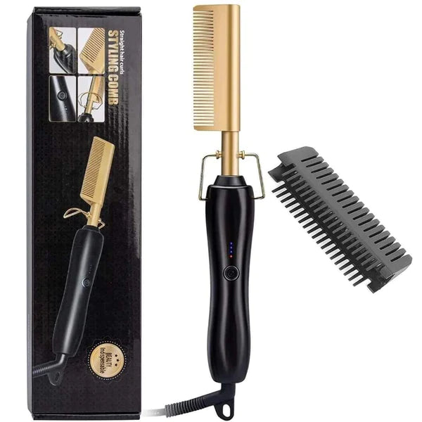 Electric Hot Comb & Curling tool