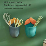 Multifunctional wall mounted kitchen/bathroom/toothbrush holder