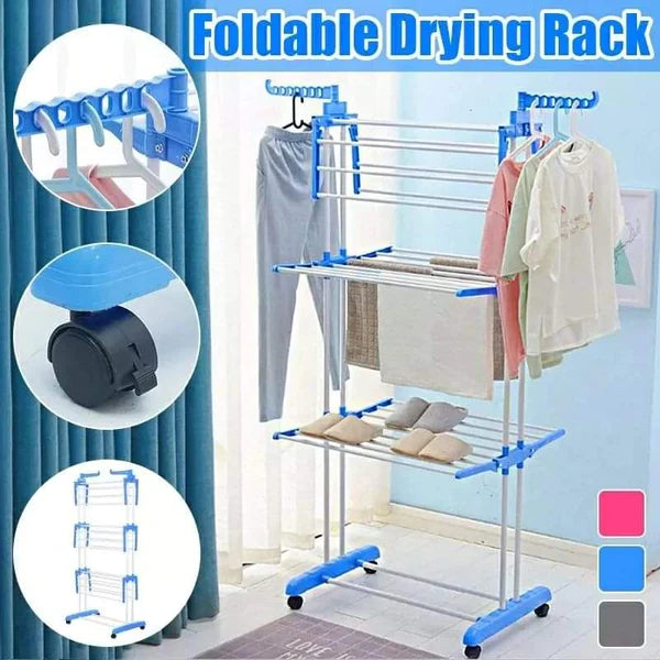 3 tier collapsible outdoor clothes Drying rack Homelux Kenya