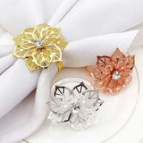 6pcs luxurious gold rings