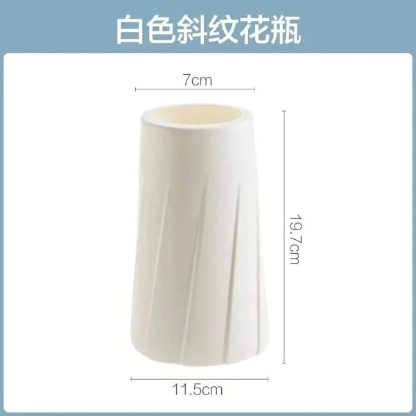 European style plastic vase