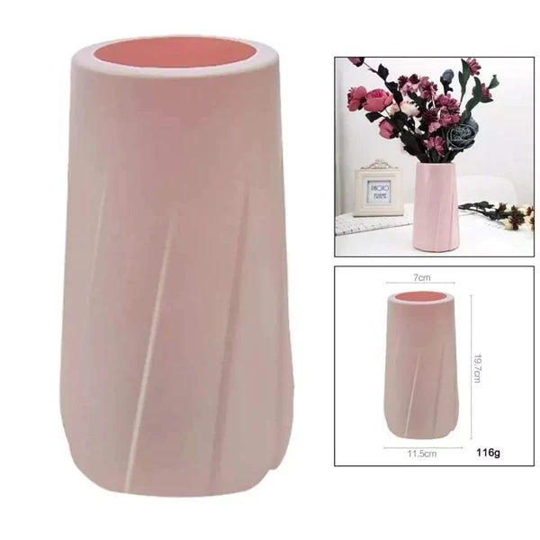 European style plastic vase