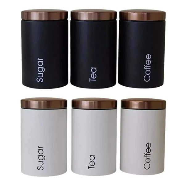 3pcs Airtight kitchen storage jars