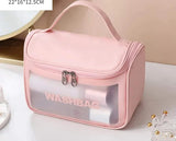 Transparent washbag/ cosmetic bag