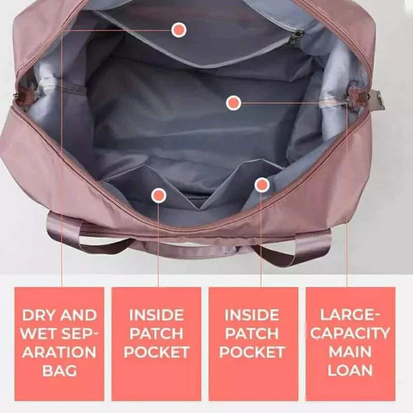 Large capacity travelling bag