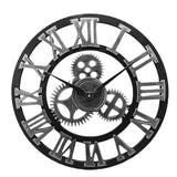 New Retro Industrial/Home Decor Gear Vintage Clock