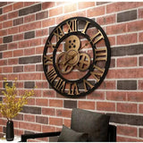 New Retro Industrial/Home Decor Gear Vintage Clock