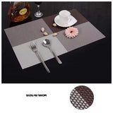 6pcs Rectangular PVC Table placemats