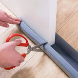 Washable door space sealer