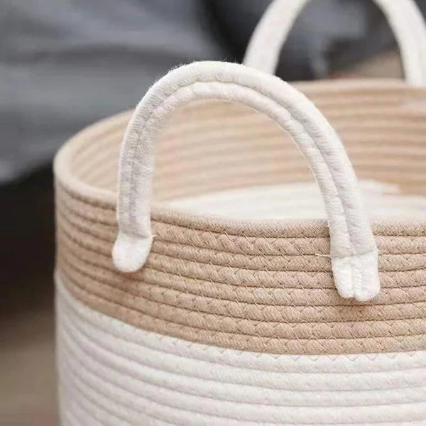 Cotton rope basket