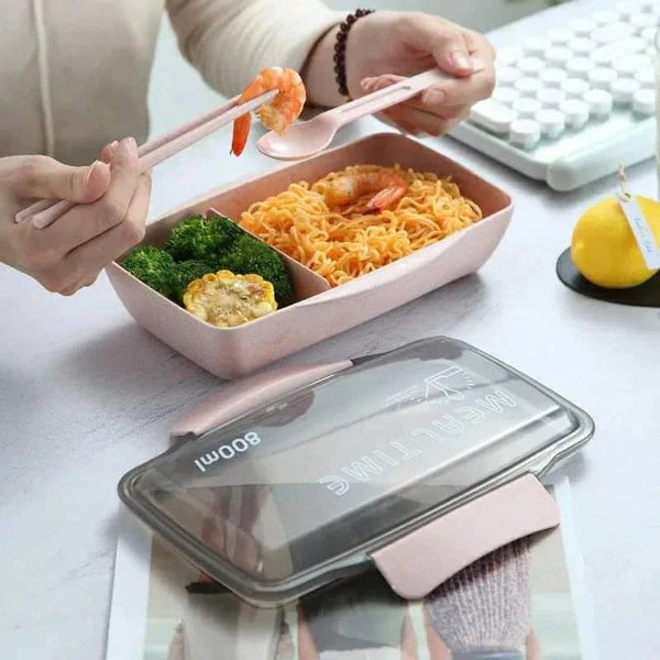 Acrylic partitioned snack box