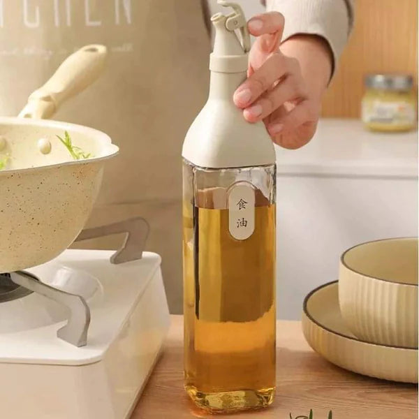 Kitchen leak- proof oil/ vinegar dispenser