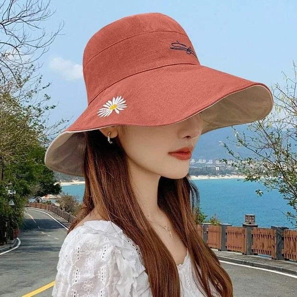 Stylish foldable sun hats