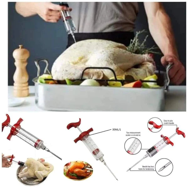 BBQ Marinade injector flavour syringe