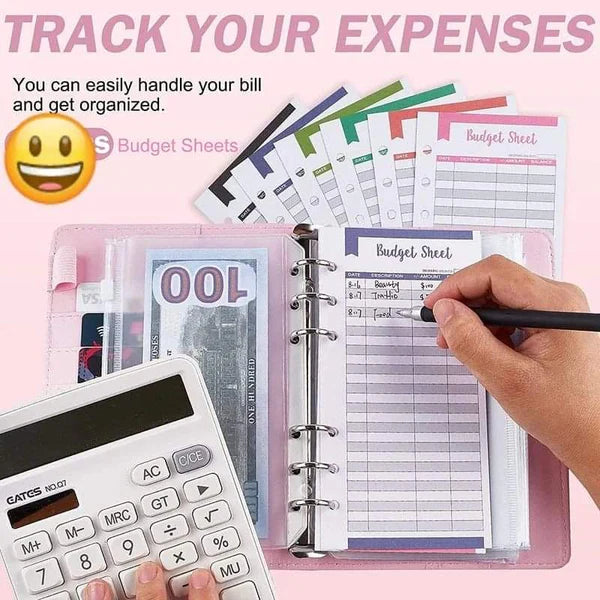 A6 Budget planner Notebook