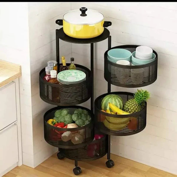 Rotating Multifunctional Kitchen rack – Homelux Kenya