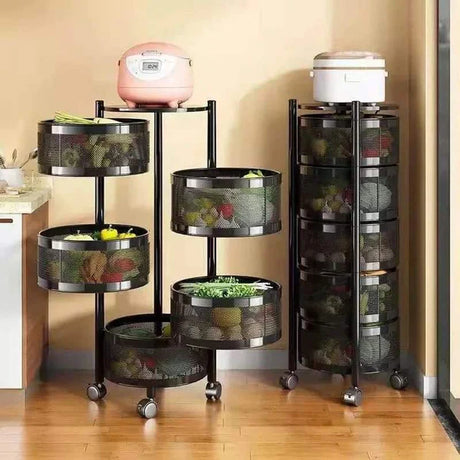 Rotating Multifunctional Kitchen rack