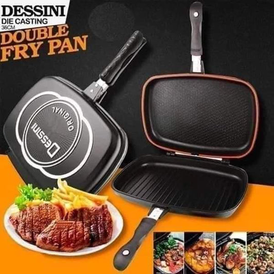 Double sided Grill pan