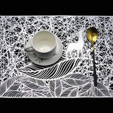 6pcs Non Woven PVC Table Mats